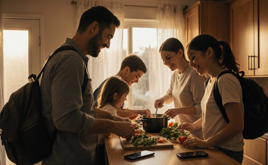 Familienzeit durch gemeinsame Routinen